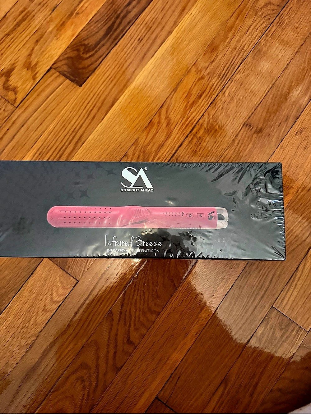 GlamPalm Infinite Breeze Pink Hair Styling Tool NWT